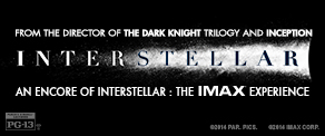 Interstellar IMAX Encore