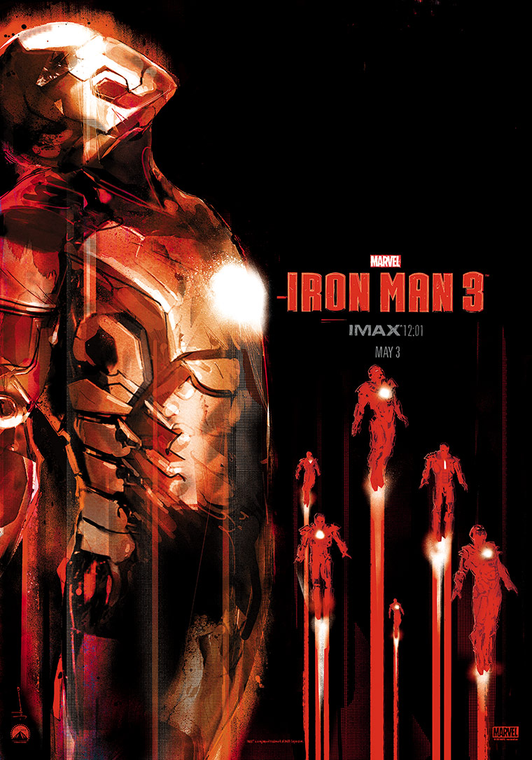 iron man 3 blu ray cover art